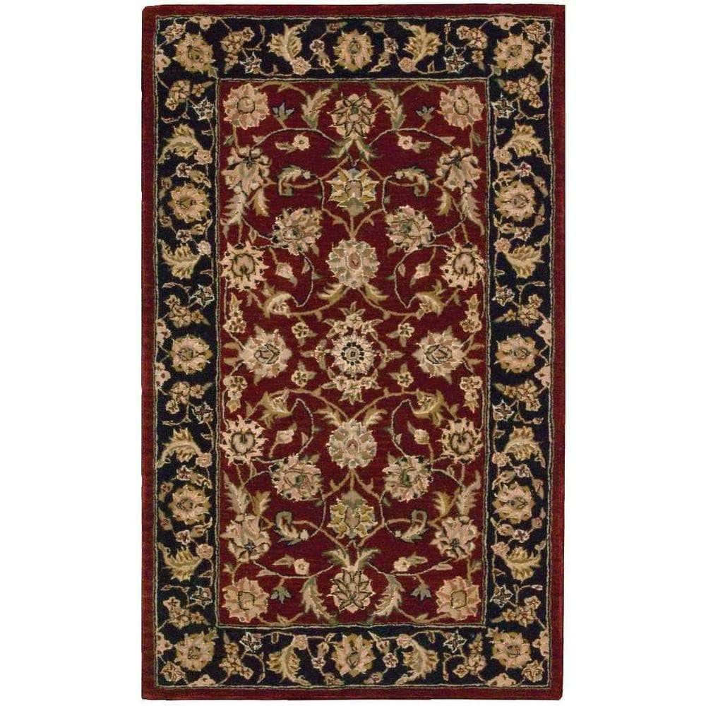 Nourison 2000 2002 Burgundy Rugs #color_burgundy