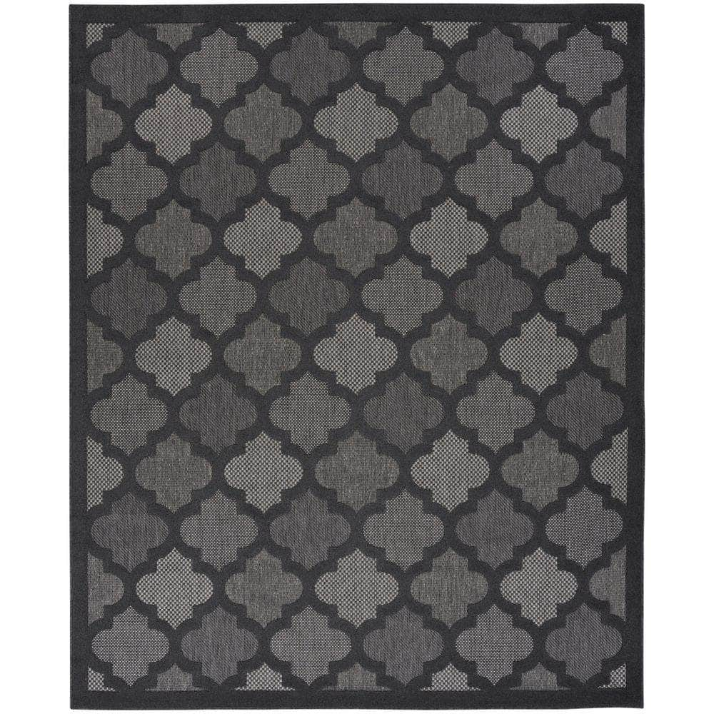 Easy Care NES01 Charcoal/Black Rug #color_charcoal/black