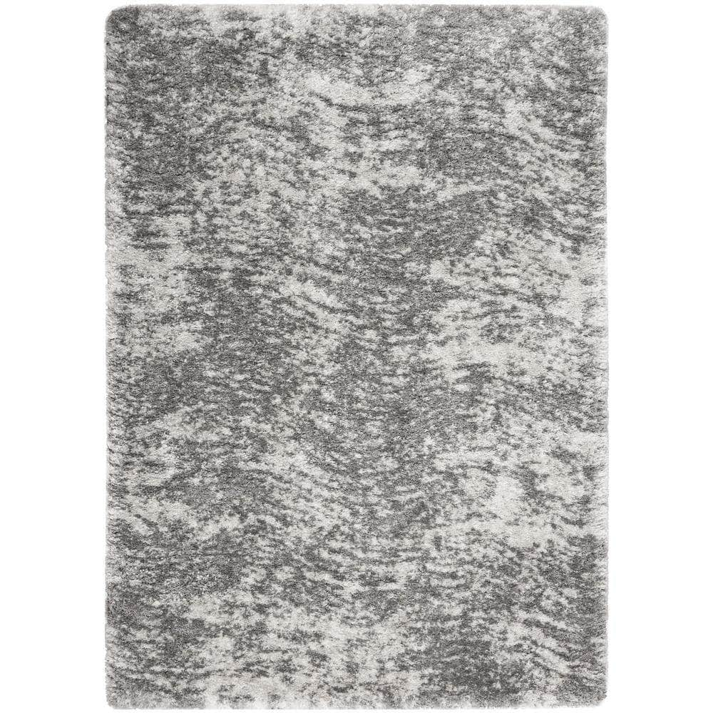 Luxurious Shag LXR04 Charcoal Grey Rugs #color_charcoal grey