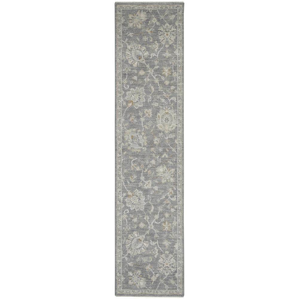 Asher ASR04 Charcoal Rugs #color_charcoal