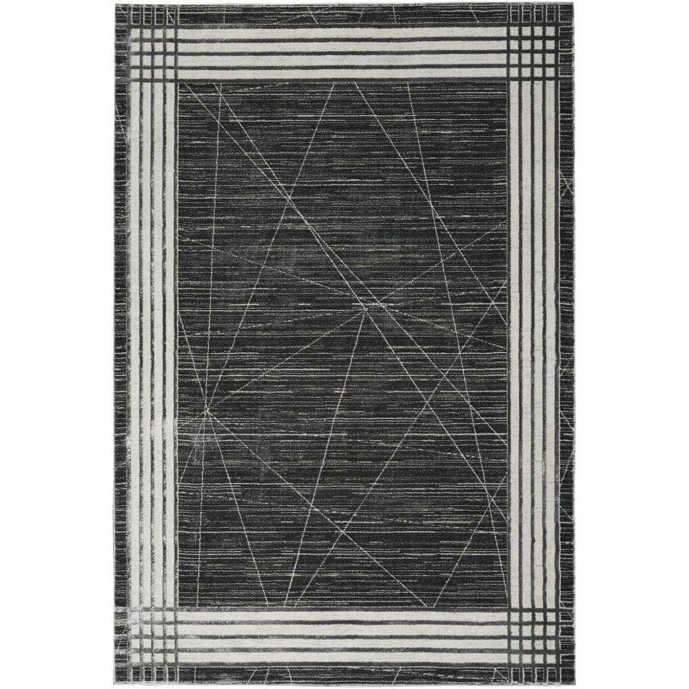 Desire DSR01 Charcoal Silver Rugs #color_charcoal silver