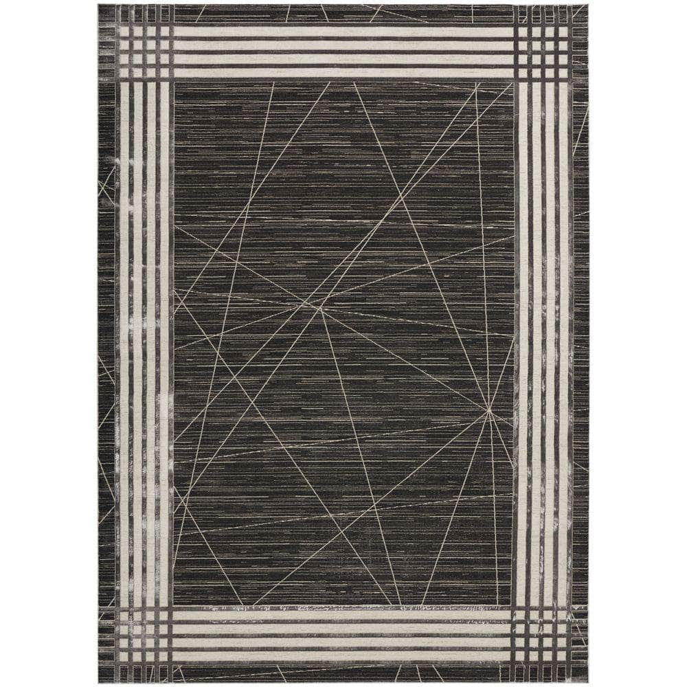 Desire DSR01 Charcoal Silver Rug #color_charcoal silver