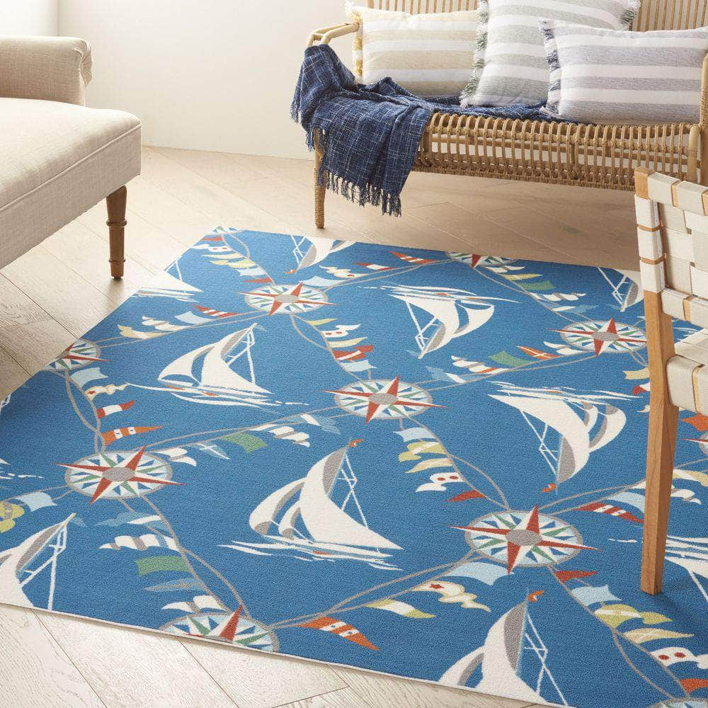 Sun & Shade SND89 Navy Rugs #color_navy