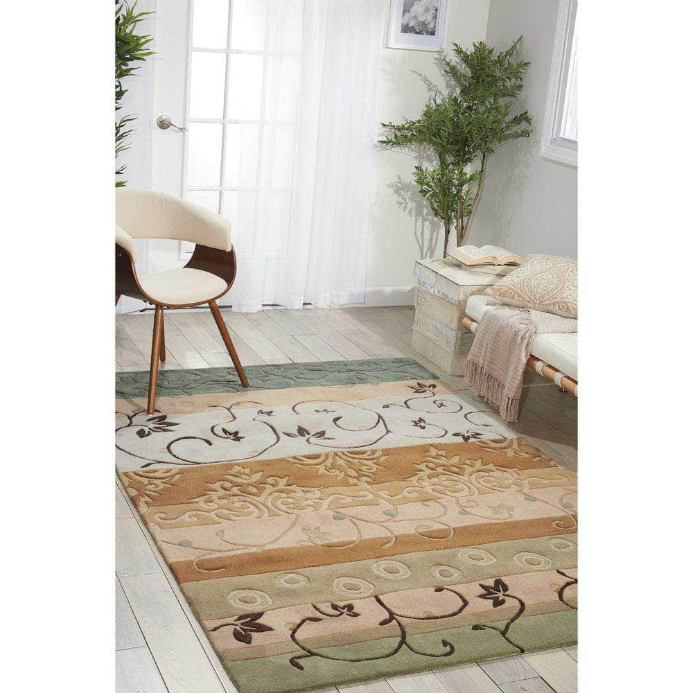 Contour CON10 Green Rugs #color_green