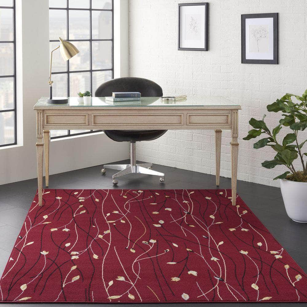 Grafix GRF15 Red Rugs #color_red