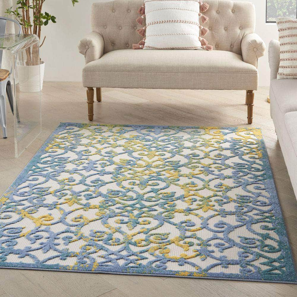 Aloha ALH21 Multicolor Rugs #color_multicolor