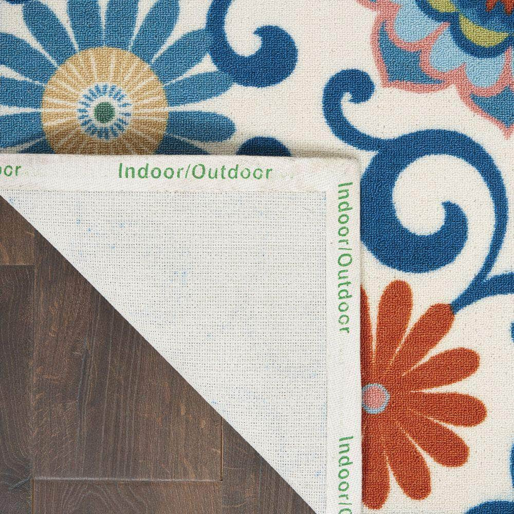 Sun & Shade SND84 Ivory/Multi Rugs #color_ivory/multi