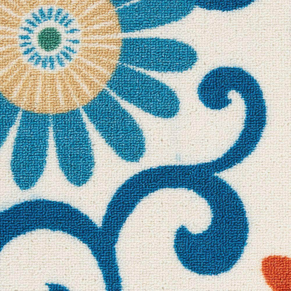 Sun & Shade SND84 Ivory/Multi Rugs #color_ivory/multi