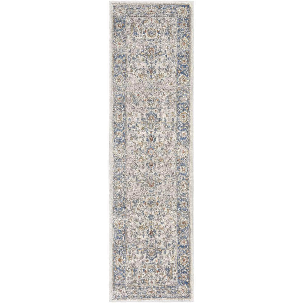 Series 4 SR402 Cream Blue Rug #color_cream blue