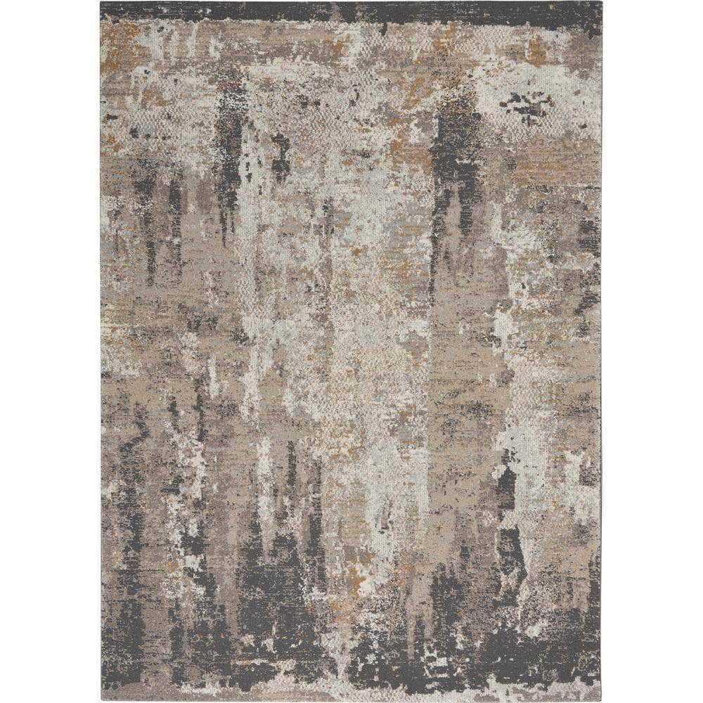 Ludlow LDW05 Cream Grey Rugs #color_cream grey