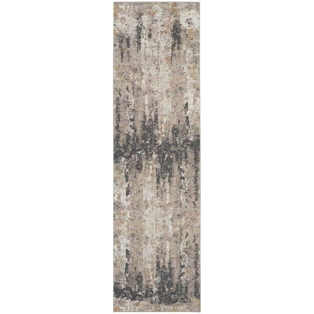 Ludlow LDW05 Cream Grey Rugs #color_cream grey