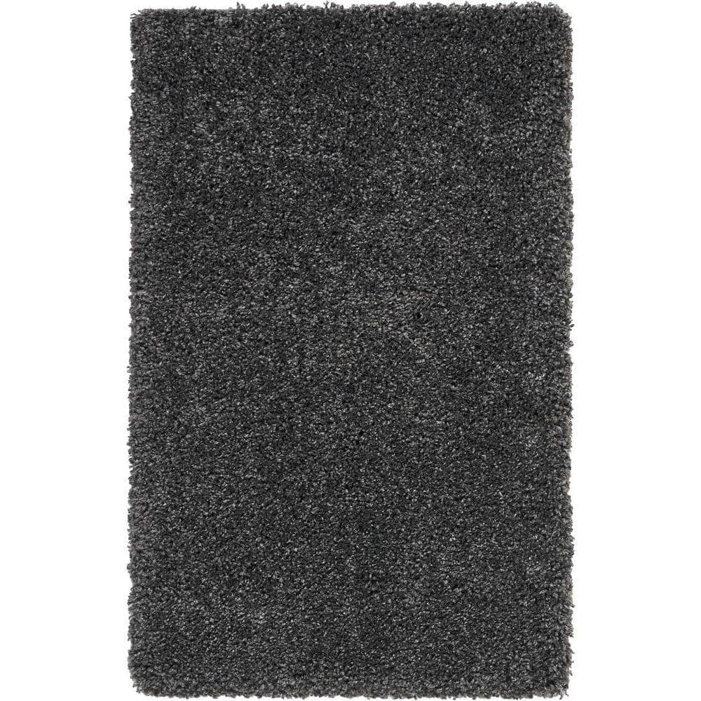 Malibu Shag MSG01 Dark Grey Rugs #color_dark grey