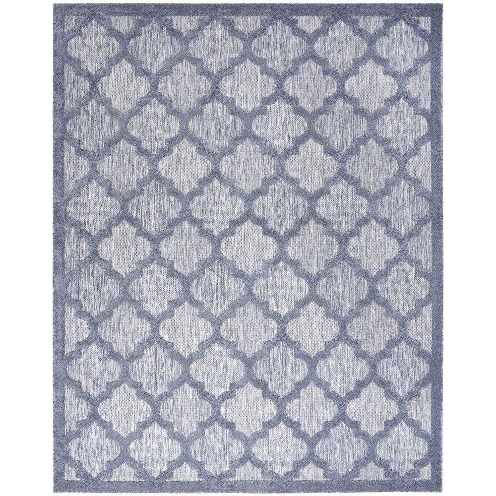 Easy Care NES01 Denim Blue Rug #color_denim blue