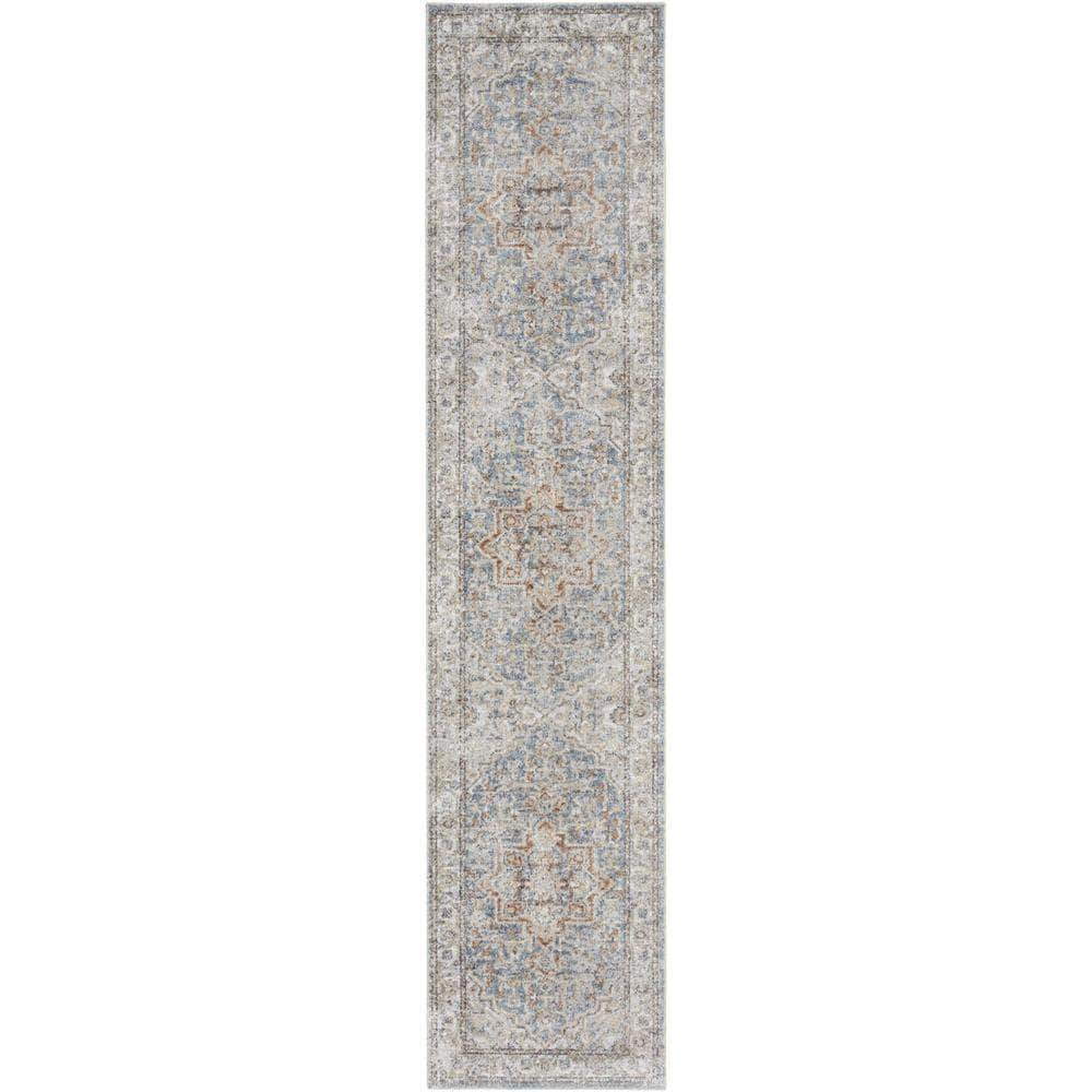 Astra Machine Washable ASW12 Denim Multicolor Rugs #color_denim multicolor