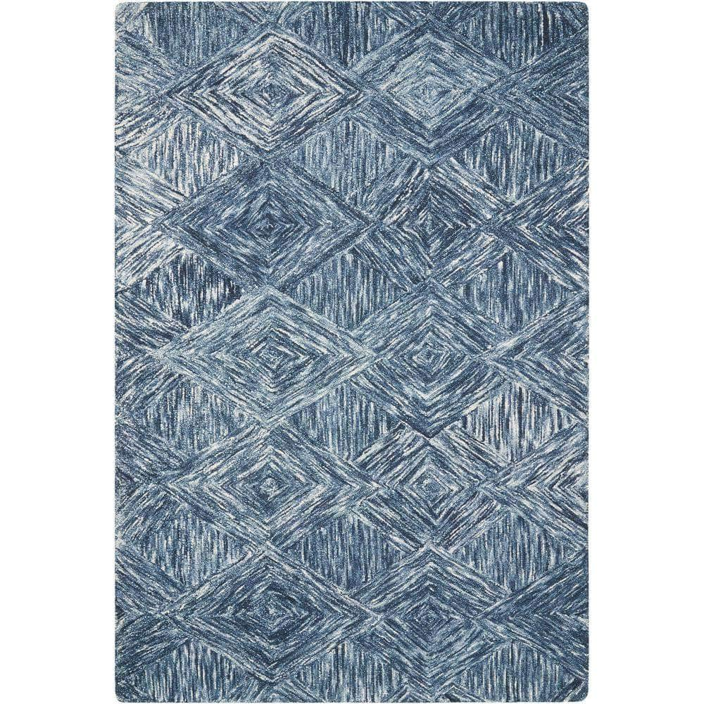 Linked LNK01 Denim Rugs #color_denim