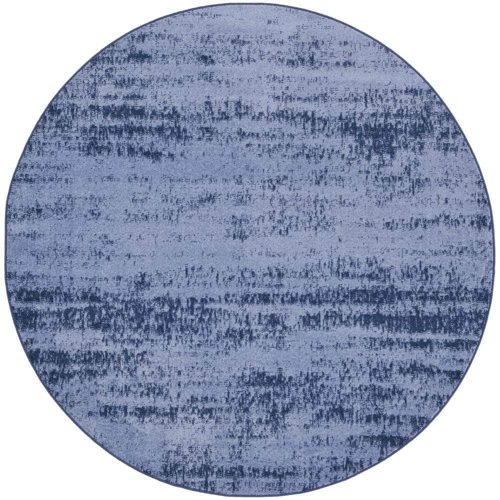 Nourison Essentials NRE03 Denim Rugs #color_denim