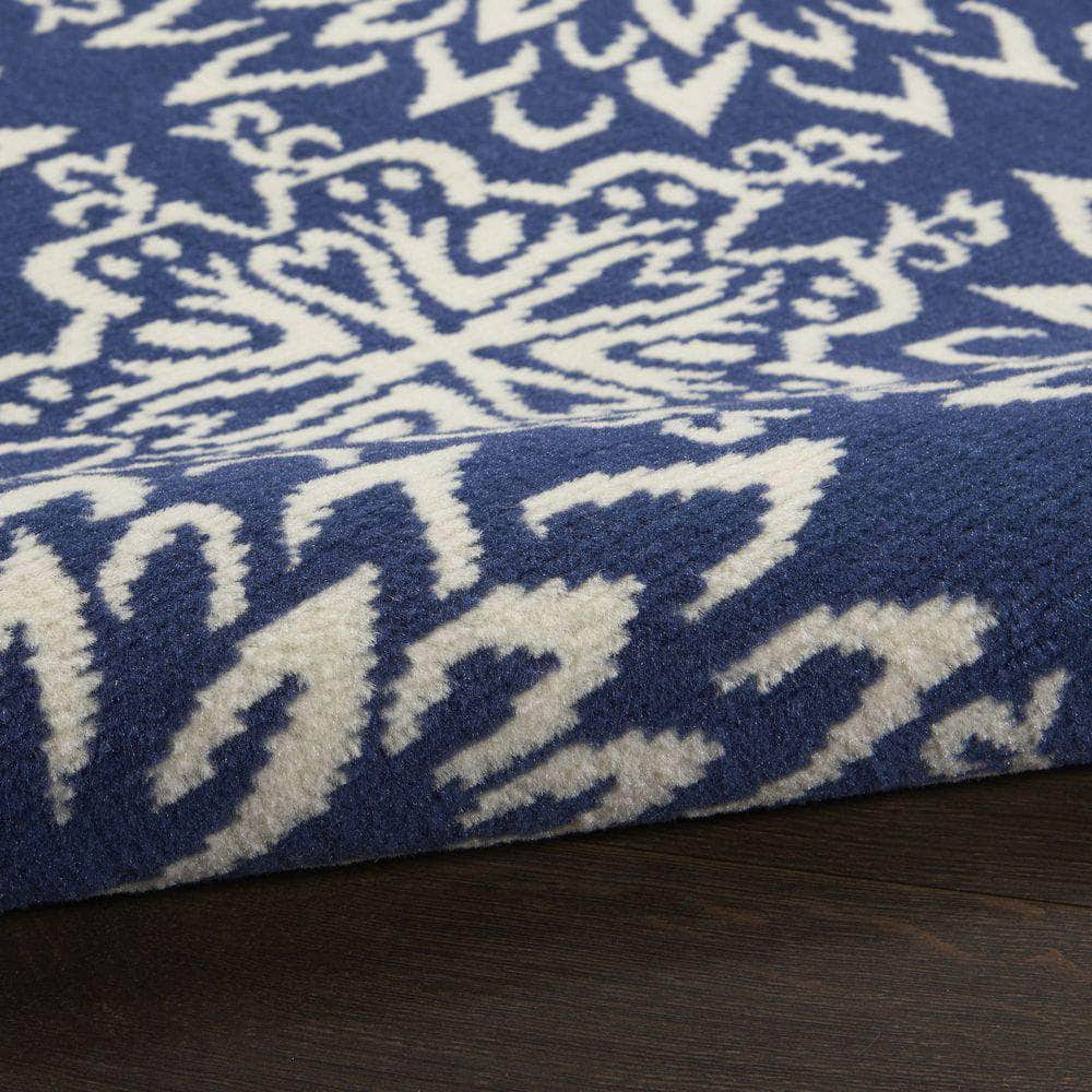 Jubilant JUB06 Navy/Ivory Rug #color_navy/ivory