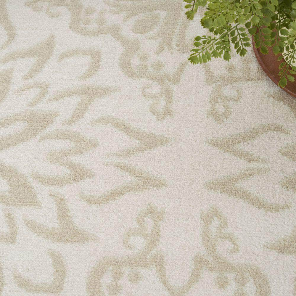 Jubilant JUB06 Ivory Beige Rug #color_ivory beige