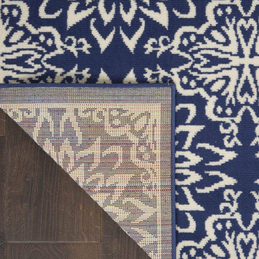 Jubilant JUB06 Navy/Ivory Rug #color_navy/ivory