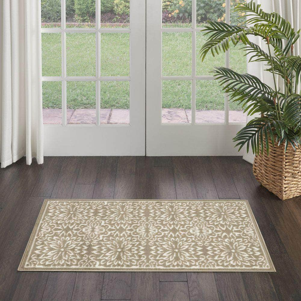 Jubilant JUB06 Taupe Rug #color_taupe