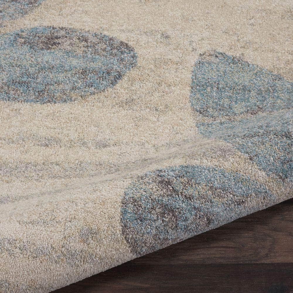 Tranquil TRA01 Ivory/Light Blue Rugs #color_ivory/light blue