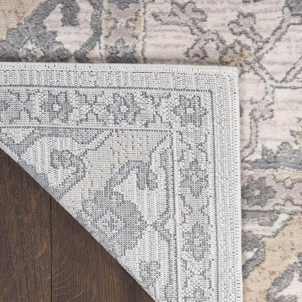 Series 4 SR401 Cream Grey Rugs #color_cream grey