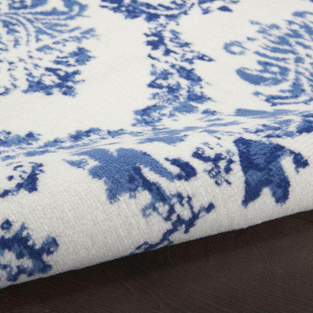 Whimsicle WHS01 Ivory Navy Rugs #color_ivory navy