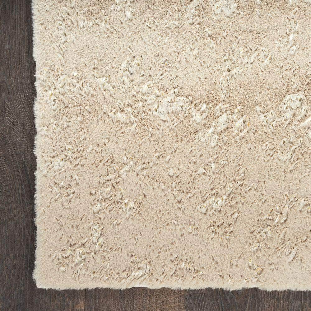 Cozy Shimmer CSH01 Beige Rug #color_beige