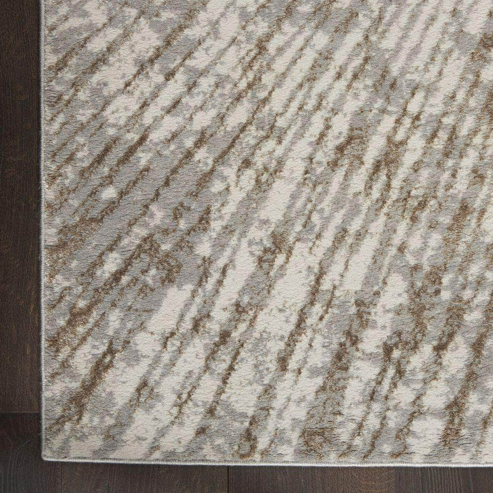 Metallic MTL01 Grey/Mocha Rug #color_grey/mocha