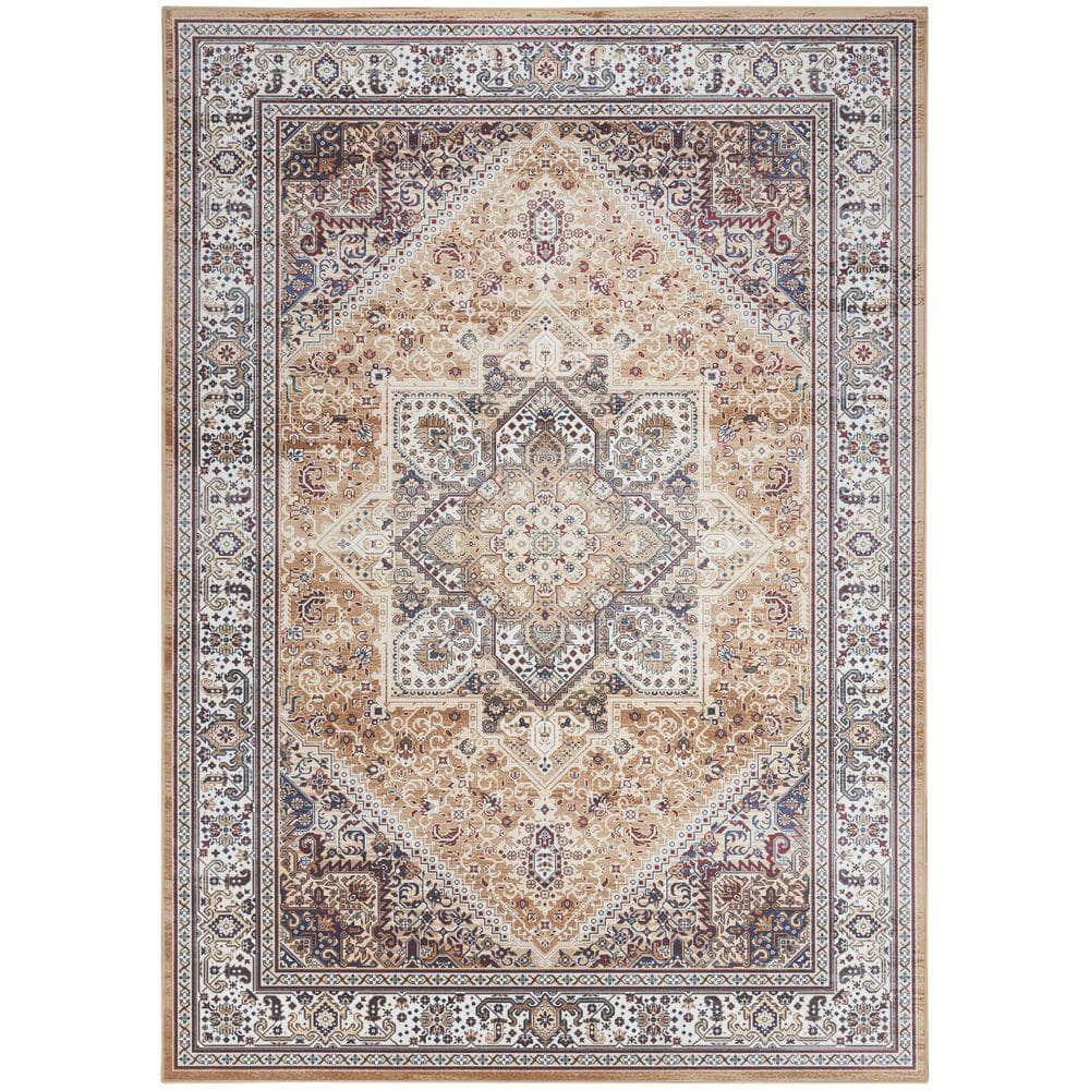 Vintage Home VNH01 Gold Rug #color_gold