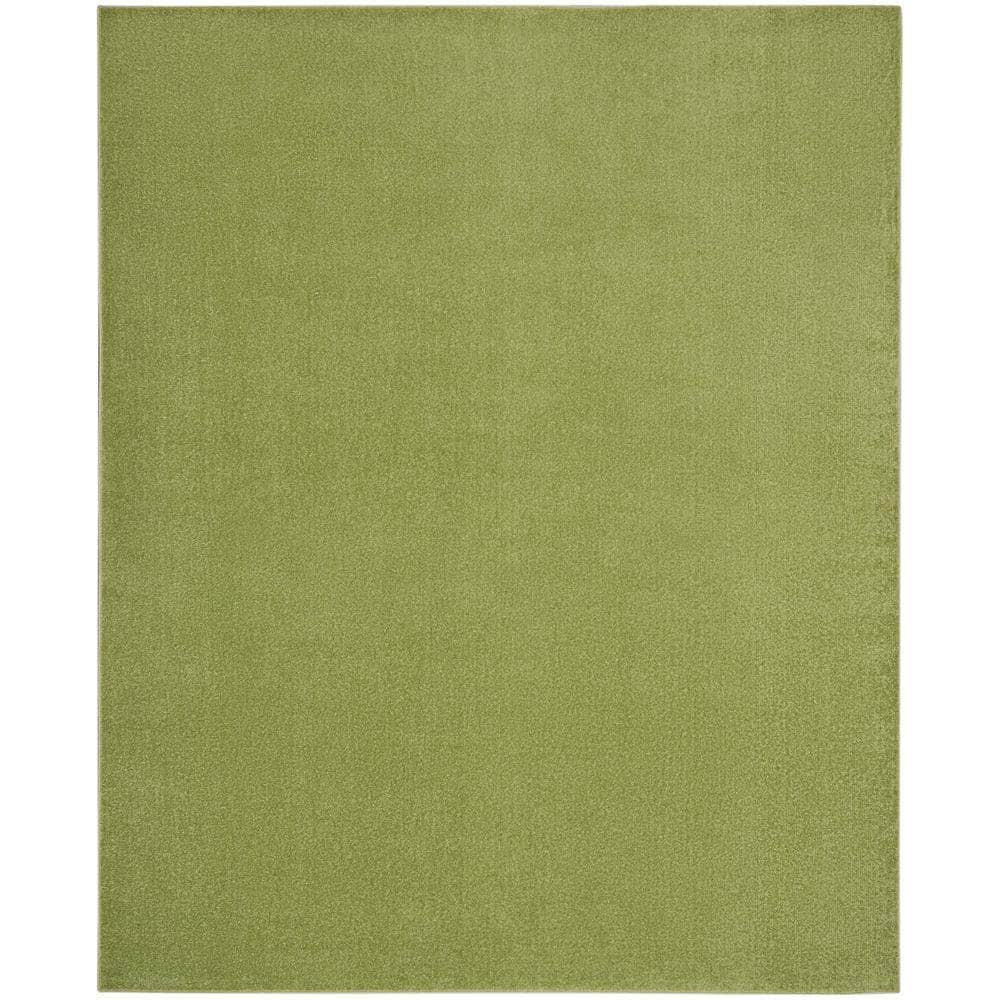 Nourison Essentials NRE01 Green Rugs #color_green