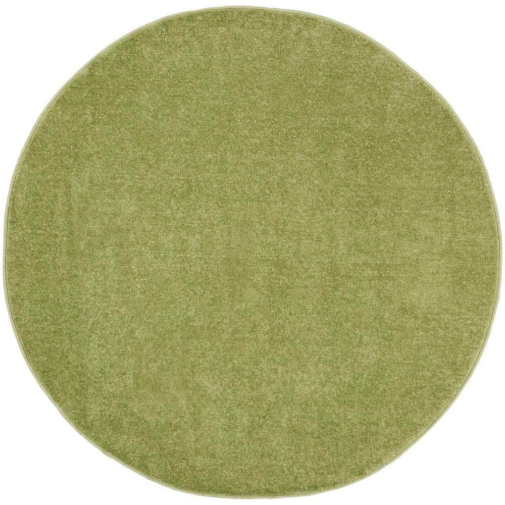 Nourison Essentials NRE01 Green Rugs #color_green