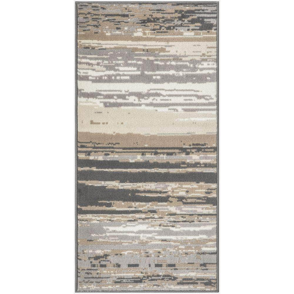 Jubilant JUB04 Grey Beige Rug #color_grey beige