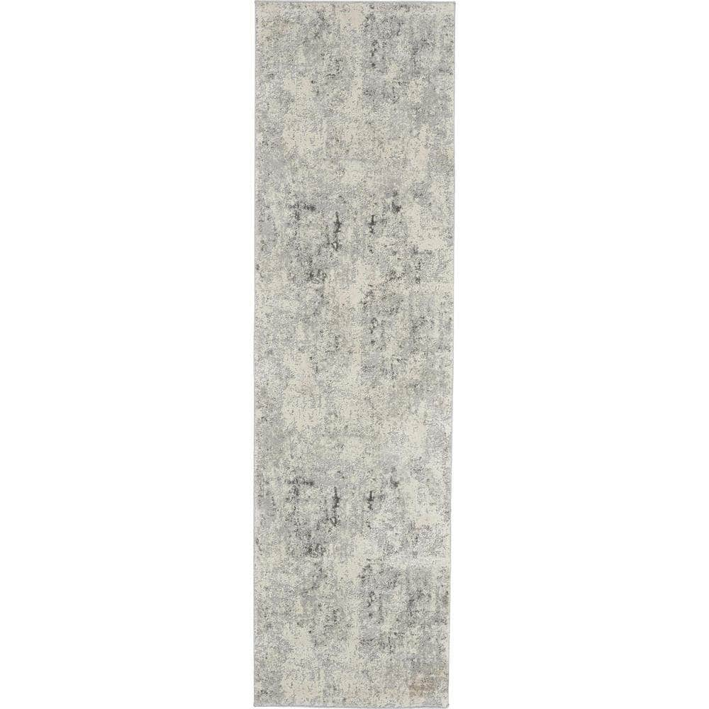 Rustic Textures RUS07 Grey/Beige Rugs #color_grey/beige