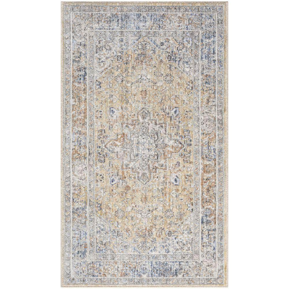 Timeless Classics TMC01 Grey Gold Rug #color_grey gold