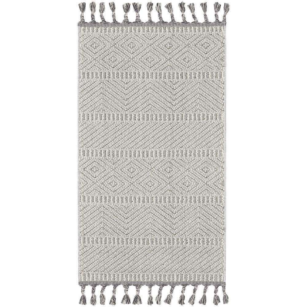 Elwood ELW06 Grey/Ivory Rugs #color_grey/ivory