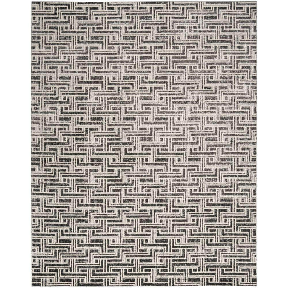 Serenity Home SRH04 Grey Ivory Rug #color_grey ivory