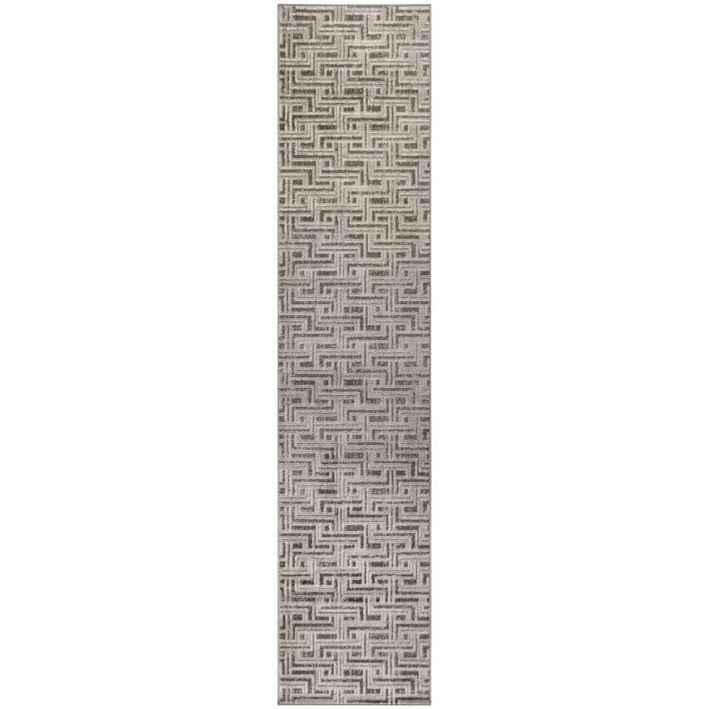 Serenity Home SRH04 Grey Ivory Rug #color_grey ivory