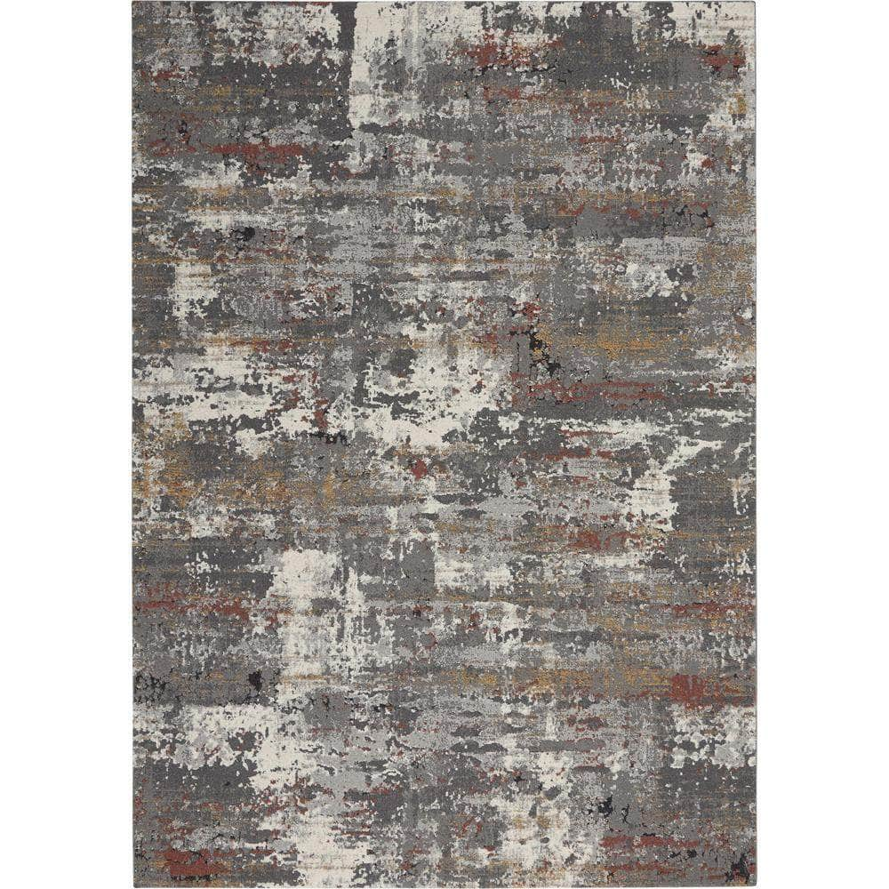 Ludlow LDW02 Grey/Multi Rugs #color_grey/multi