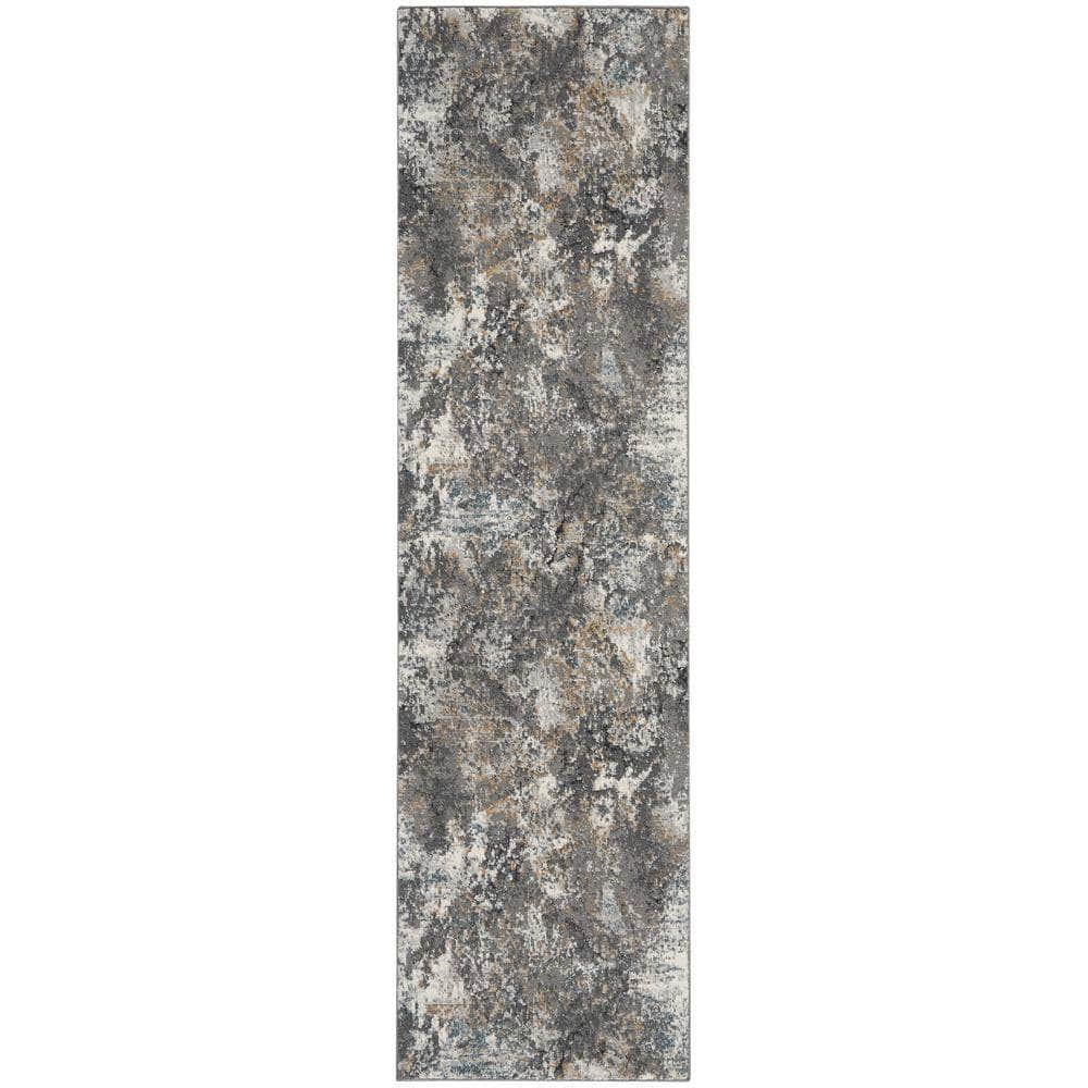 Ludlow LDW01 Grey/Multi Rugs #color_grey/multi