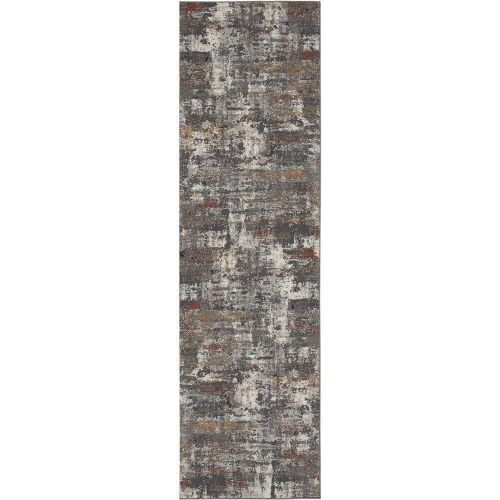 Ludlow LDW02 Grey/Multi Rugs #color_grey/multi