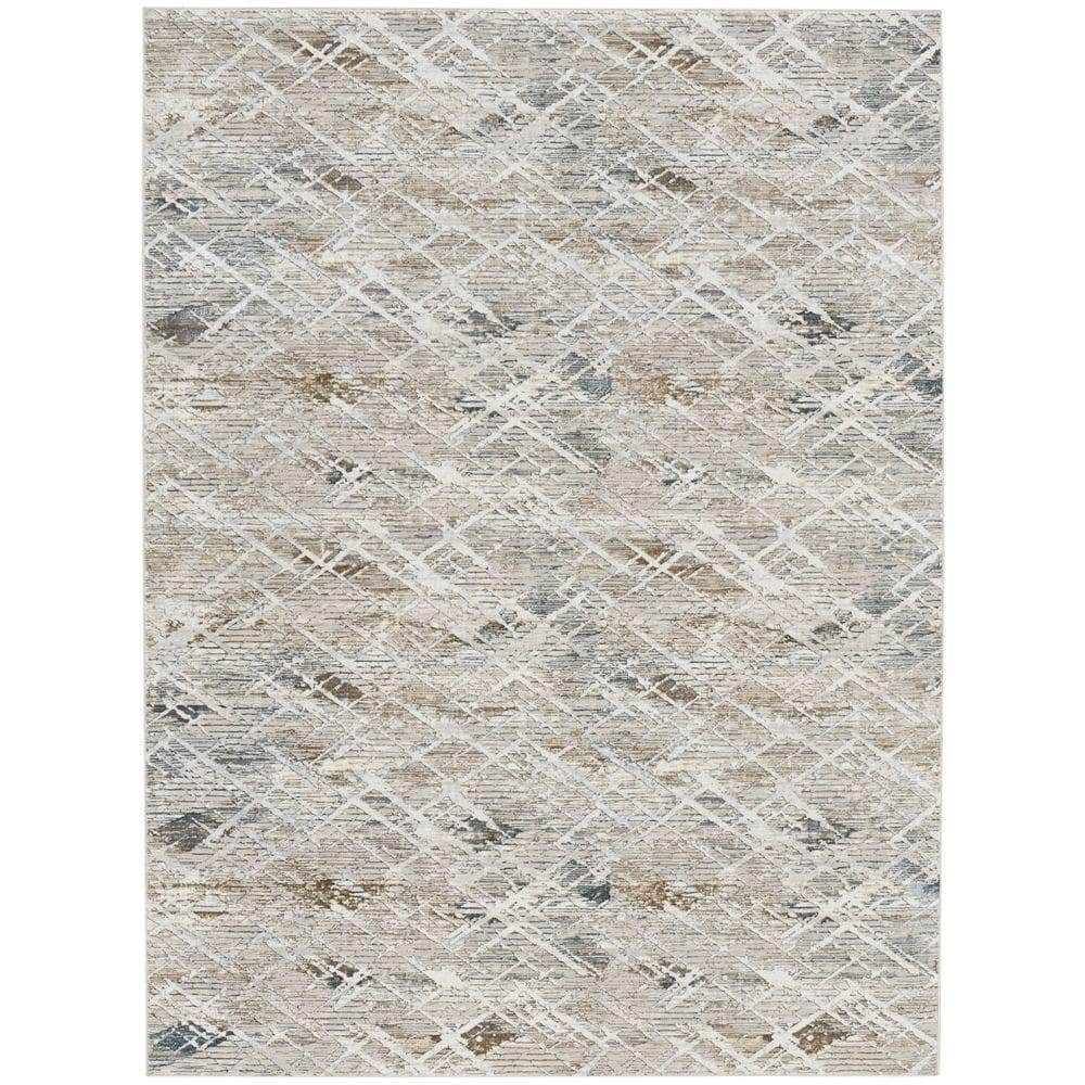 Glam GLM11 Grey Multicolor Rug #color_grey multicolor