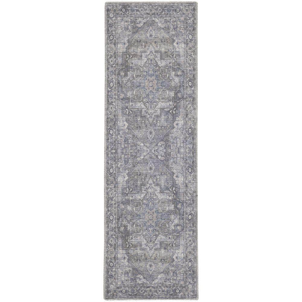 Machine Washable Series 1 SR101 Grey Rug #color_grey