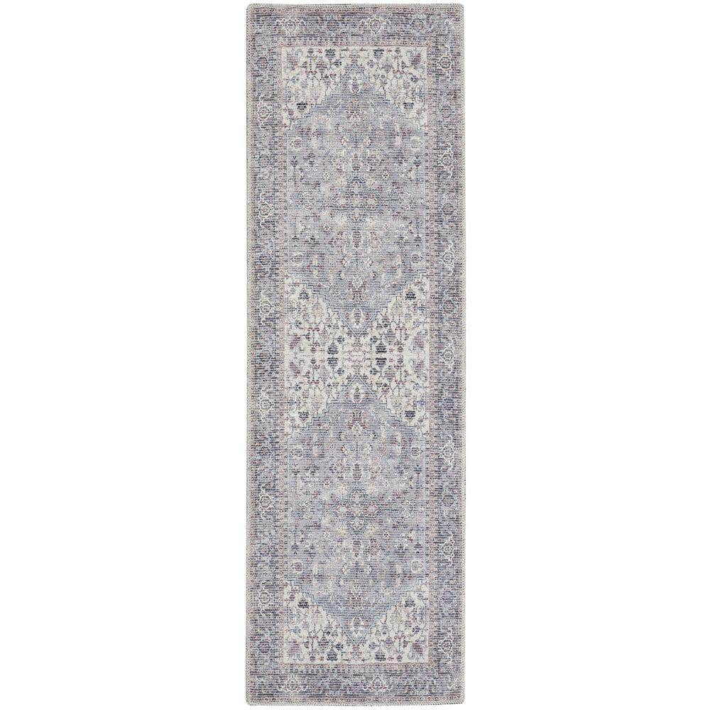 Machine Washable Series 1 SR104 Grey Rug #color_grey