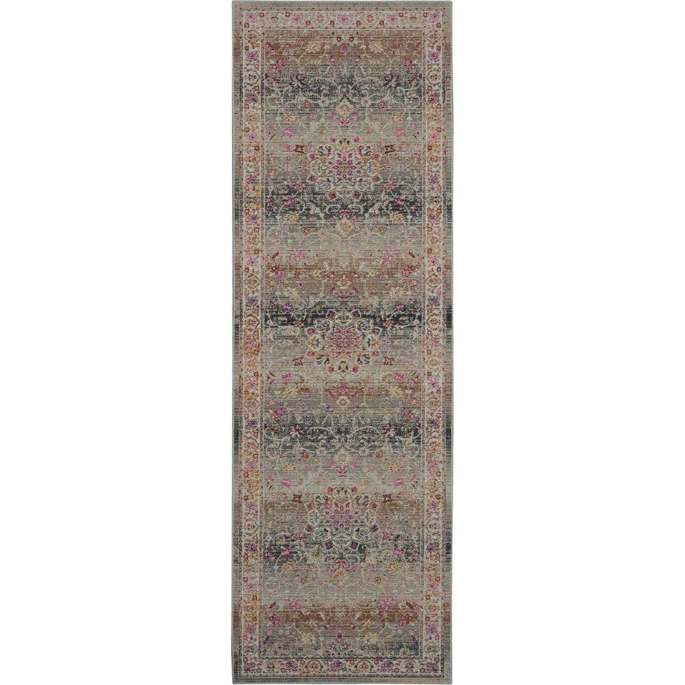 Vintage Kashan VKA01 Grey Rugs #color_grey