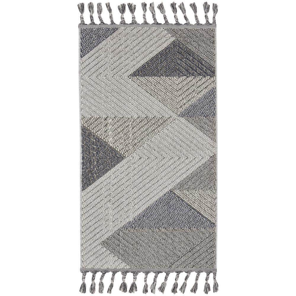 Elwood ELW04 Grey/Slate Rugs #color_grey/slate