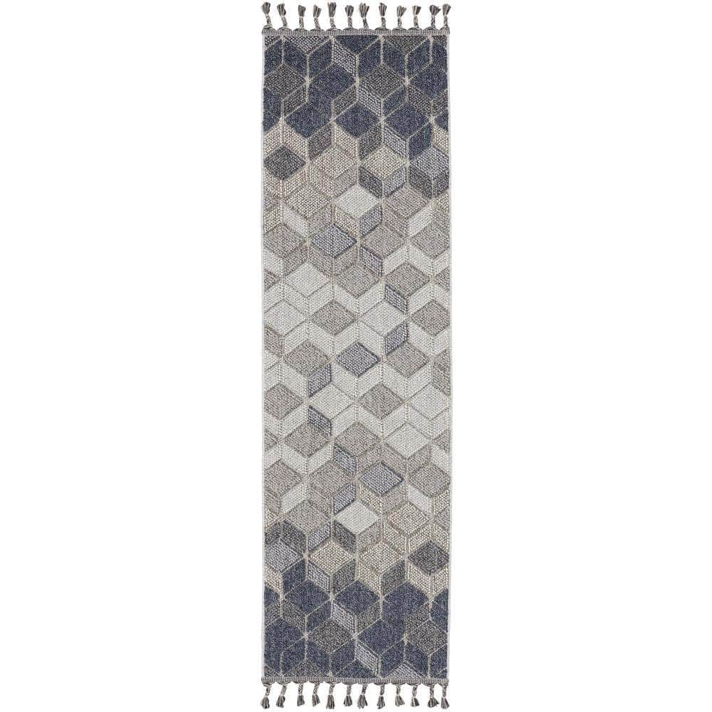 Elwood ELW02 Grey/Slate Rugs #color_grey/slate