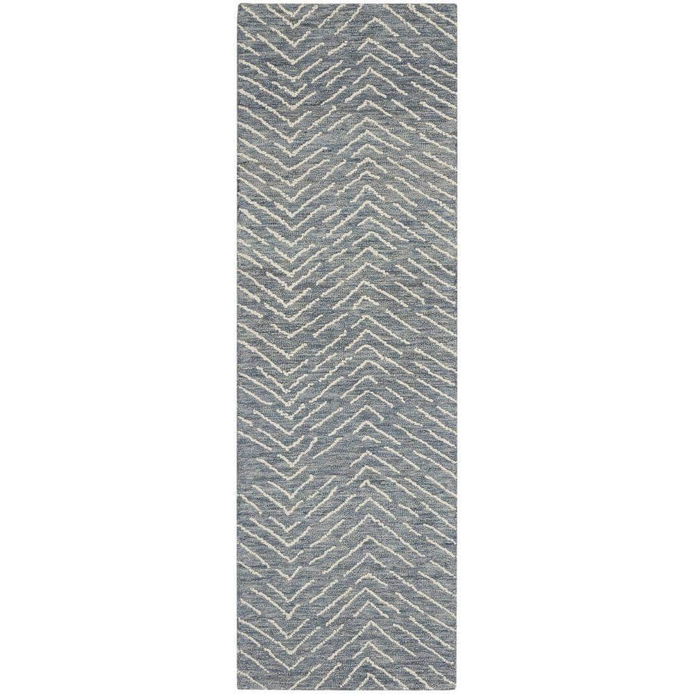 Vail VAI02 Indigo/Ivory Rugs #color_indigo/ivory