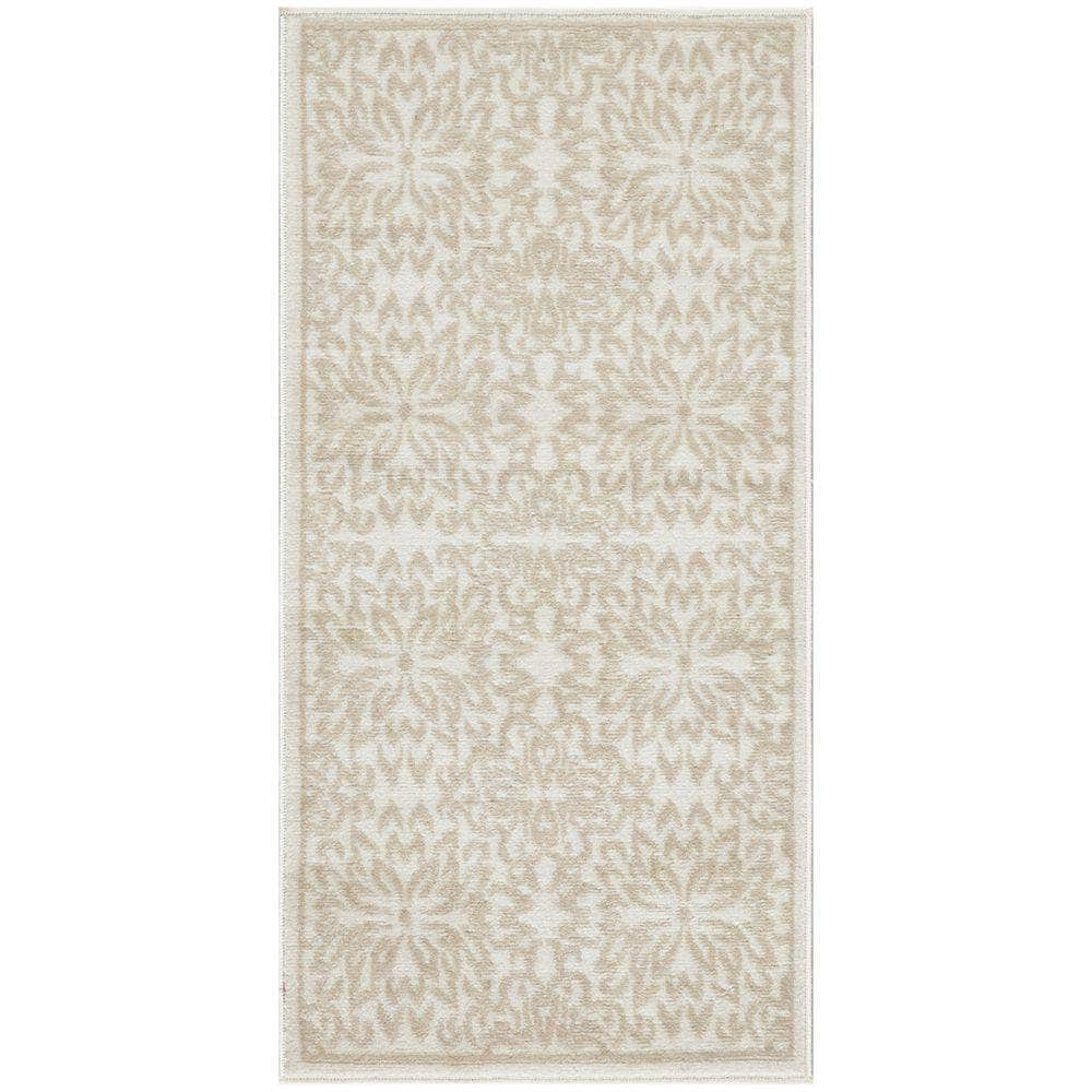 Jubilant JUB06 Ivory Beige Rug #color_ivory beige