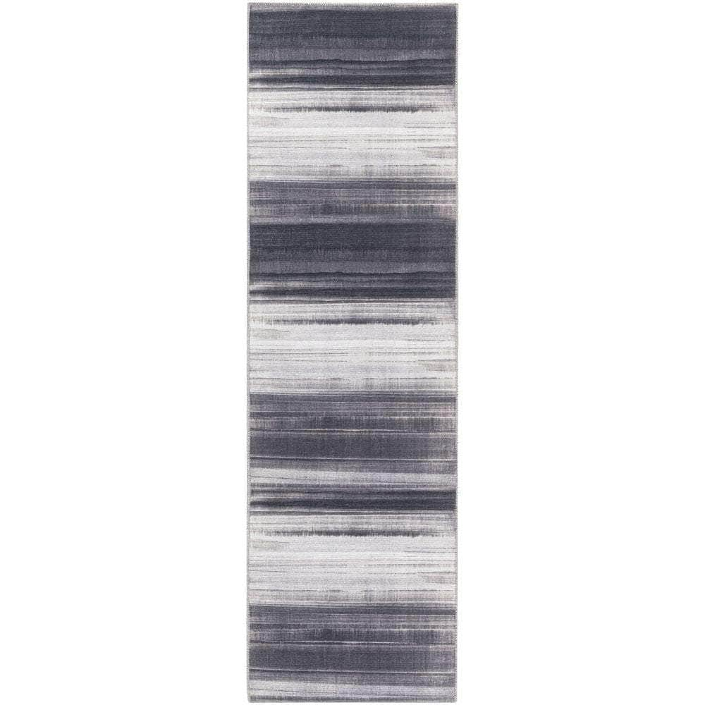 Launder LDR01 Ivory Black Rug #color_ivory black